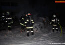 Nö: Fahrzeugbrand beschäftigt die Feuerwehr in Wilhelmsburg