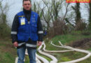 Burgenländischer Feuerwehrmann bei europäischer Katastrophenschutzübung