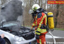 Deutschland: Auto-Brand-Einsatz für die Feuerwehr Bruchsal
