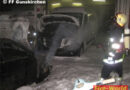 Oö: Autobrand in Werkstatt in Gunskirchen