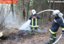Tirol: Laub und Äste brannten im Wald in Jenbach