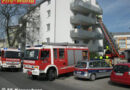 Nö: Brand auf Balkon eines Korneuburger Mehrparteienhauses rasch gelöscht