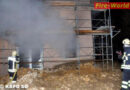 Schweiz: Brand in leerstehenden Mehrfamilienhaus in Oberbuchsiten