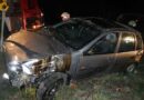 Oö: Ein Verletzter bei Fahrzeugüberschlag auf der B120