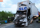 Nö: Auffahrunfall mit vier Lkw auf der Westautobahn bei Amstetten