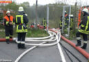 Bayern: Brandmeldealarm war Großbrand in Meitingen