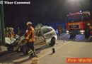Deutschland: Aufgefahrenes Auto von Sattelschlepper 150 m mitgeschliffen