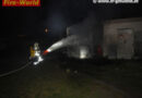 Nö: Nächtlicher Brand eines Baucontainers