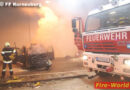 Nö: Auto kracht gegen Anpralldämpfer -> Pkw-Brand im S1-Tunnel