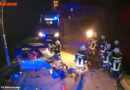 Nö: Crash mit Pkw und Traktorgespann – eine eingeklemmte Person