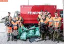 Oö: Ohlsdorfer Landesstraße von der Feuerwehrjugend gereinigt