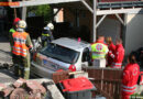 Nö: Gegen Gasverteiler gekracht -> Kurzfristig Explosionsgefahr in Ollern