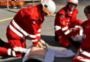 Oö: Einsatzübung in Steyregg: Explosion in Lagerhalle