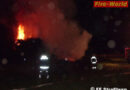 Ktn: Unbekannte setzen Osterhaufen der Feuerwehr in Brand