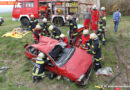 Nö: Gemeinsamer Übungstag mit Feuerwehr und Rotem Kreuz in Untermarkersdorf
