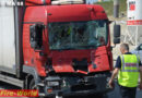 Nö: Zwei Verletzte bei Unfall mit drei Lkw auf der S1 bei Vösendorf