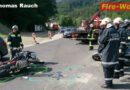 Nö: Verkehrsunfall auf der B27 mit zwei Motorrädern und zwei verletzen Personen