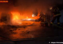 Nö: Massiver Garagenbrand in Kirchberg am Wagram