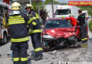 Oö: Personenrettung bei Verkehrsunfall in Kremsmünster