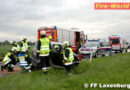 Nö: Einsatzreicher Tag für die Feuerwehr Laxenburg