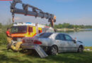 Oö: Gestohlenes Taxi im Pichlinger See in Linz versenkt