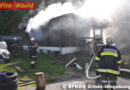 Oö: Alarmstufe 2 bei Holzhausbrand in Schenkenfelden (+Video)