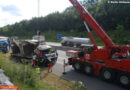 Nö: Lkw-Unfall auf der A21 bei Sparbach