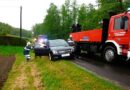 Bgld: Zwei Fahrzeuge kollidieren im strömenden Regen