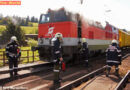 Stmk: Lokführer erlitt bei Brandbekämpfung in Lokomotive Rauchgasvergiftung