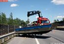 Nö: Pkw samt Anhänger verunfallt auf der S5