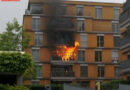 Schweiz: Offener Brand auf Mehrparteienhaus-Balkon in Zug
