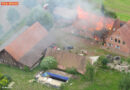Deutschland: Brand einer ehemaligen Stallung mit Wohnhaus in Fulde