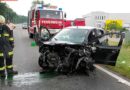Oö: Verkehrsunfall mit mehreren Verletzten auf der B1