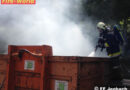 Tirol: Containerbrand am Bauhof in Jenbach
