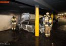 Oö: LUF-Einsatz bei Autovollbrand in Tiefgarage in Linz (+Video)