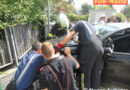 Nö: Routinierte Aufräumarbeiten nach Verkehrsunfall in Maria Enzersdorf