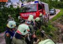 Oö: Zwei Personen abgestürzt – Rettungsübung an der Traun