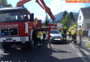 Nö: Pkw-Unfall vor dem Feuerwehrhaus in Payerbach