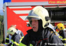 Stmk: Ladewagen in Spielberg in Vollbrand