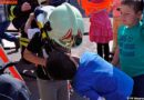 Oö: Feuerwehr besucht für eine Räumungsübung zwei Kindergärten