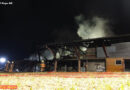 Schweiz: Lagerhalle in Unterendingen durch Feuer zerstört