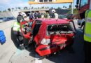 W: Zwei Personen nach Unfall auf der S1 im Fahrzeug eingeklemmt