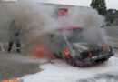 Deutschland: Autobrand in Walsrode