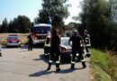 Oö: Pkw stürzt in einen Bach -> Sechs Personen aus Fahrzeug gerettet