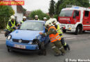 Nö: Seitenkollision zweier Autos auf der B 123 in Ennsdorf