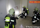 Nö: Übung: Kellerbrand im Kinderbetreuungszentrum