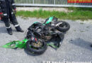 Stmk: Motorrad-Pkw-Verkehrsunfall auf der L360 in Großpesendorf