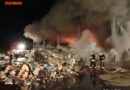 Oö: Großbrand in Trauner Entsorgungsunternehmen