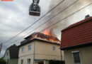 Wien: Dachstuhlbrand an Wohnhaus im 22. Bezirk