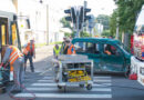 Oö: Straßenbahn rammte Auto in Linz